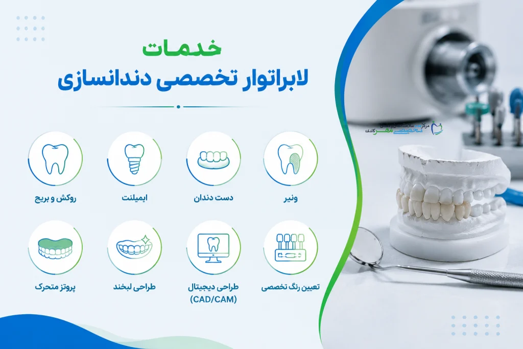 خدمات لابراتوار دندانسازی